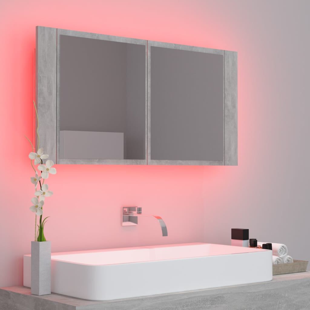 LED Bad Spiegelschrank Badschrank Badezimmerspiegel