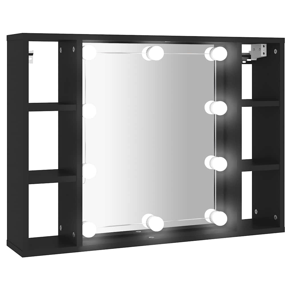 Spiegelschrank Mit LED Badschrank Badspiegel Badezimmer Hängeschrank VidaXL