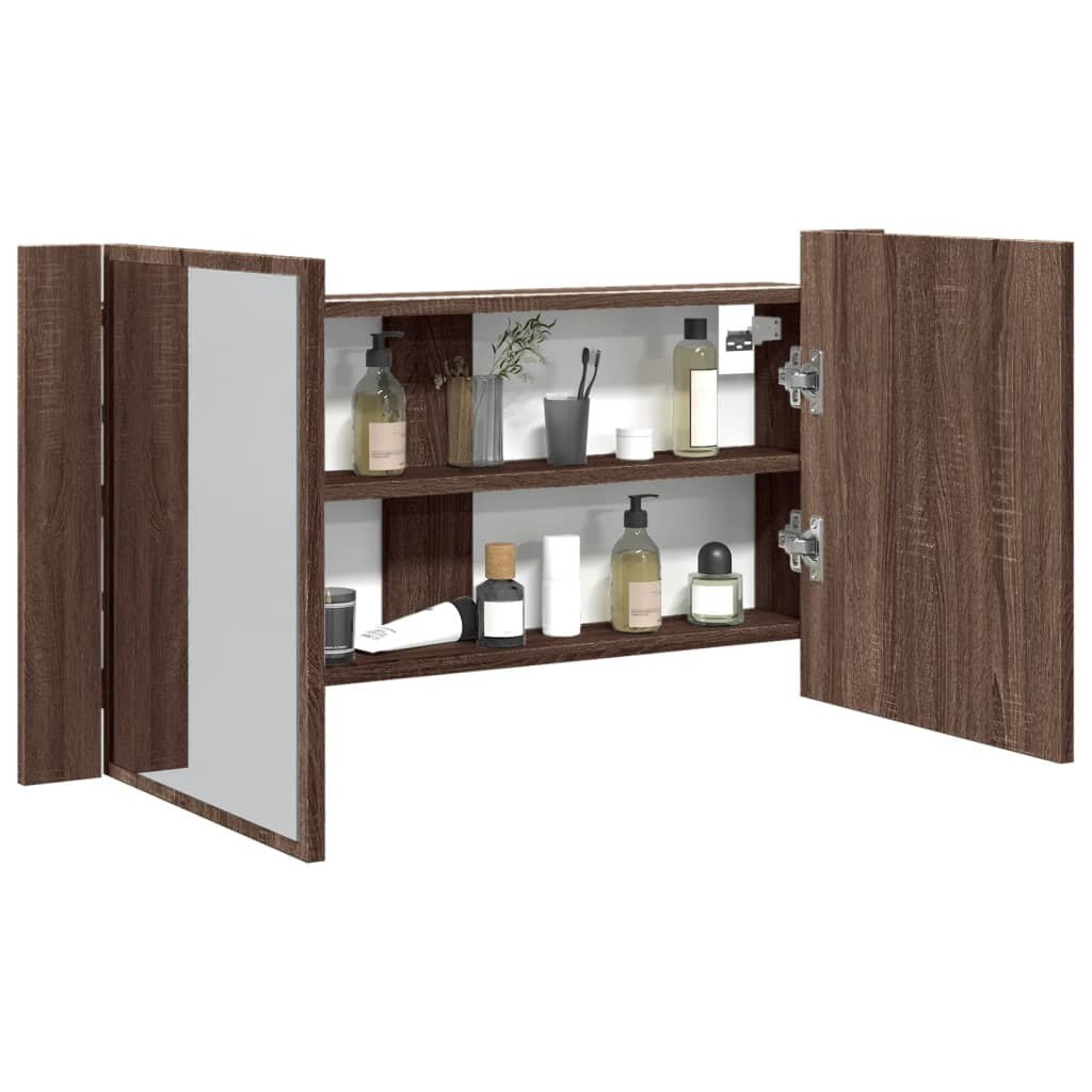 LED Bad Spiegelschrank Badschrank Badezimmerspiegel