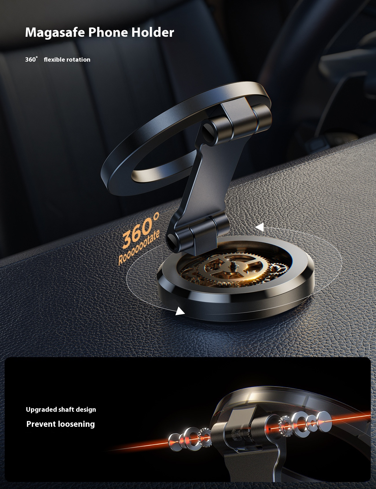(US-DE Shipping) MagSafe Car Mount Phone Holder