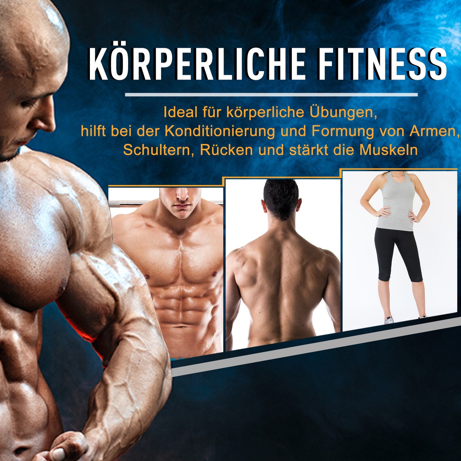 Hantelset Verstellbare Langhantel & Kurzhantel Fitness-Übung