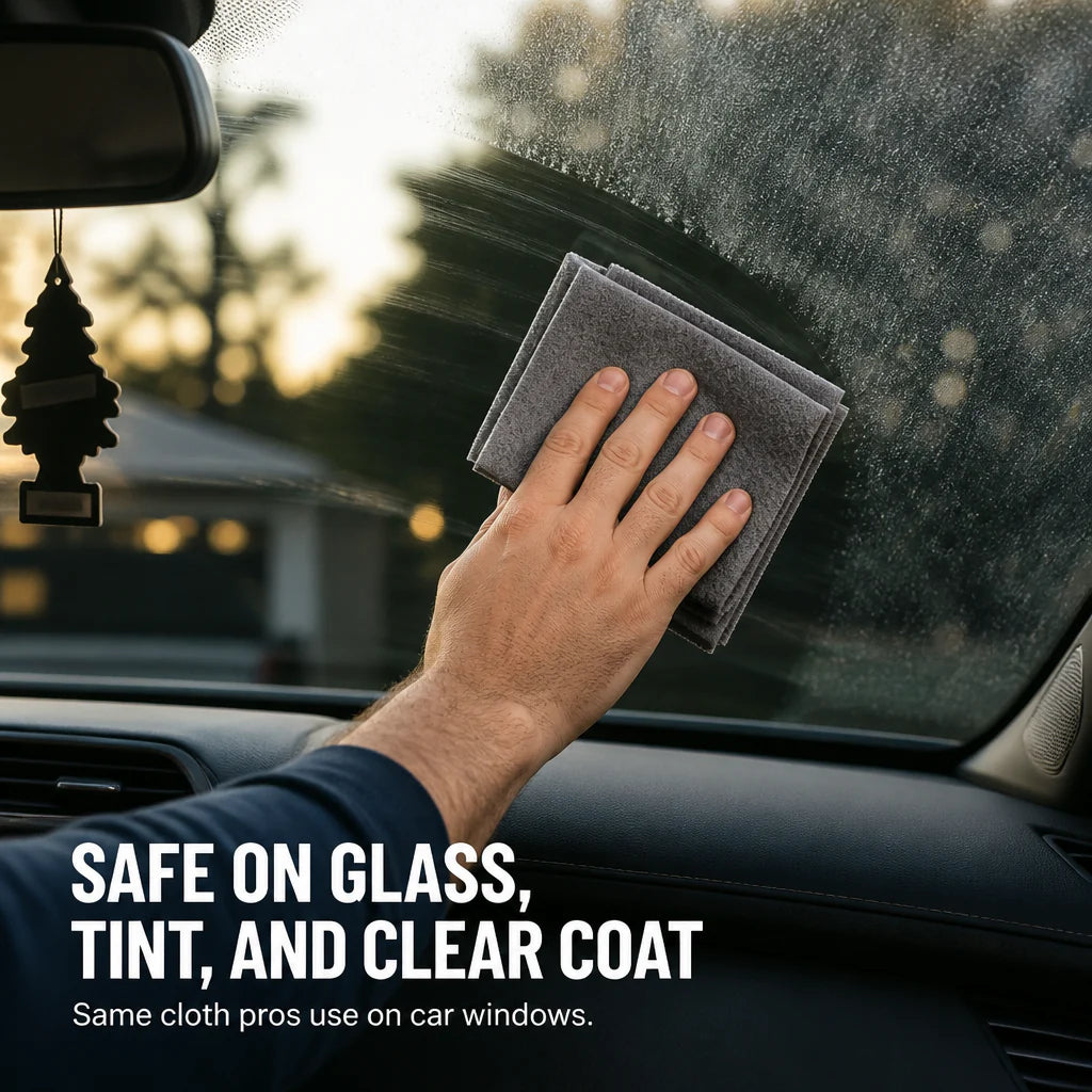 Lumaclean™ — Clean Glass, Mirrors & Car Windows Streaklessly with Only Water