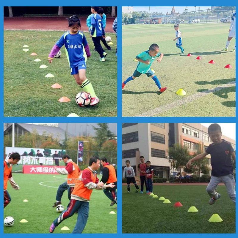 12Pcs Obstacle Avoidance Sports Children'S Football Roller Skating Training Equipment Professional Pan Cone Agile Sports Props