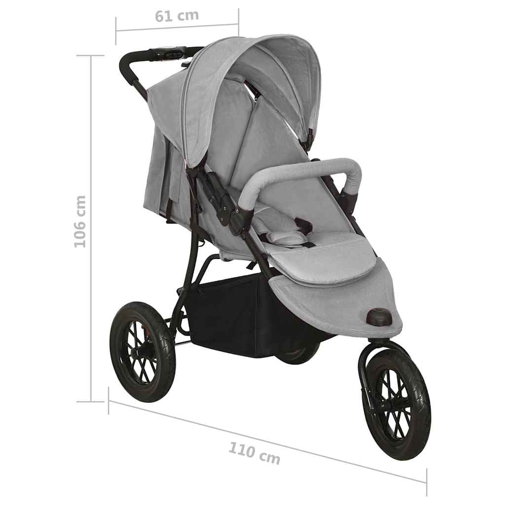 Kinderwagen Stahl Kinderbuggy Reisebuggy Sportwagen Mehrere Auswahl Vidaxl
