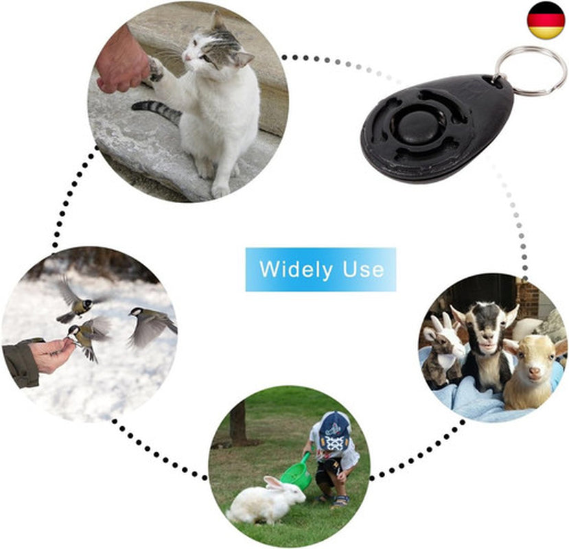 Hunde Clicker, 4 Stück Trainings-Clicker