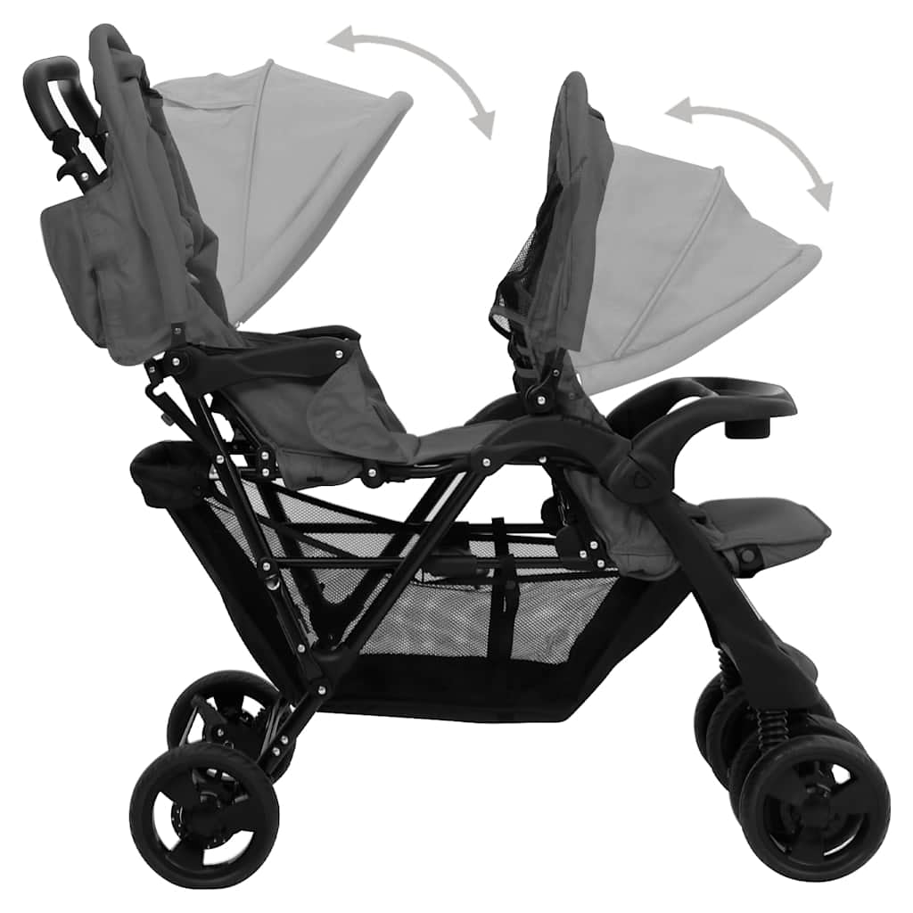 Kinderwagen für 2 Kinder