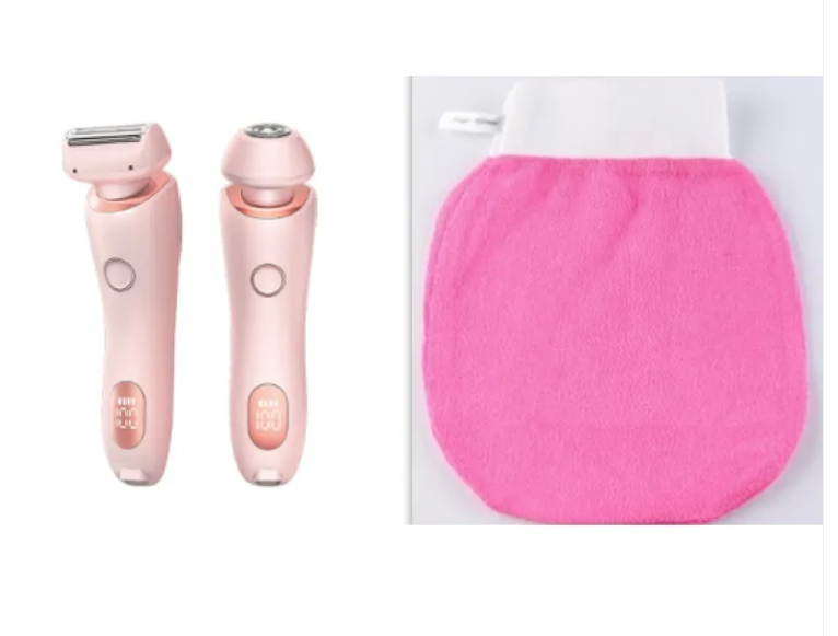 (US-DE Shipping) 2 In 1 Hair Removal Epilator