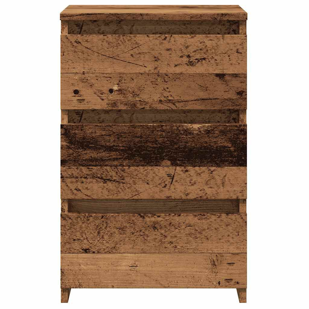 Nachttisch Altholz-Optik 40X35X62,5 Cm Holzwerkstoff