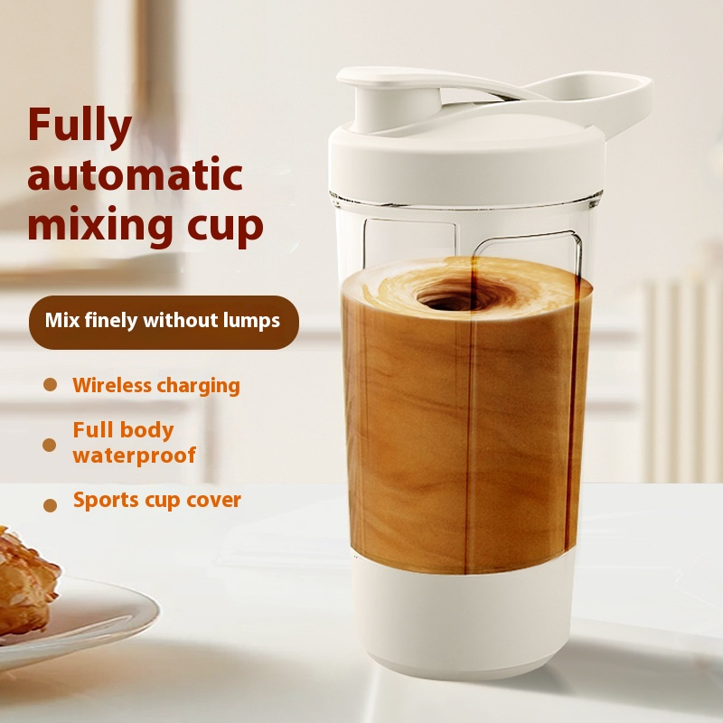 (US-DE Shipping) 400ML Electric Protein Shaker Bottle