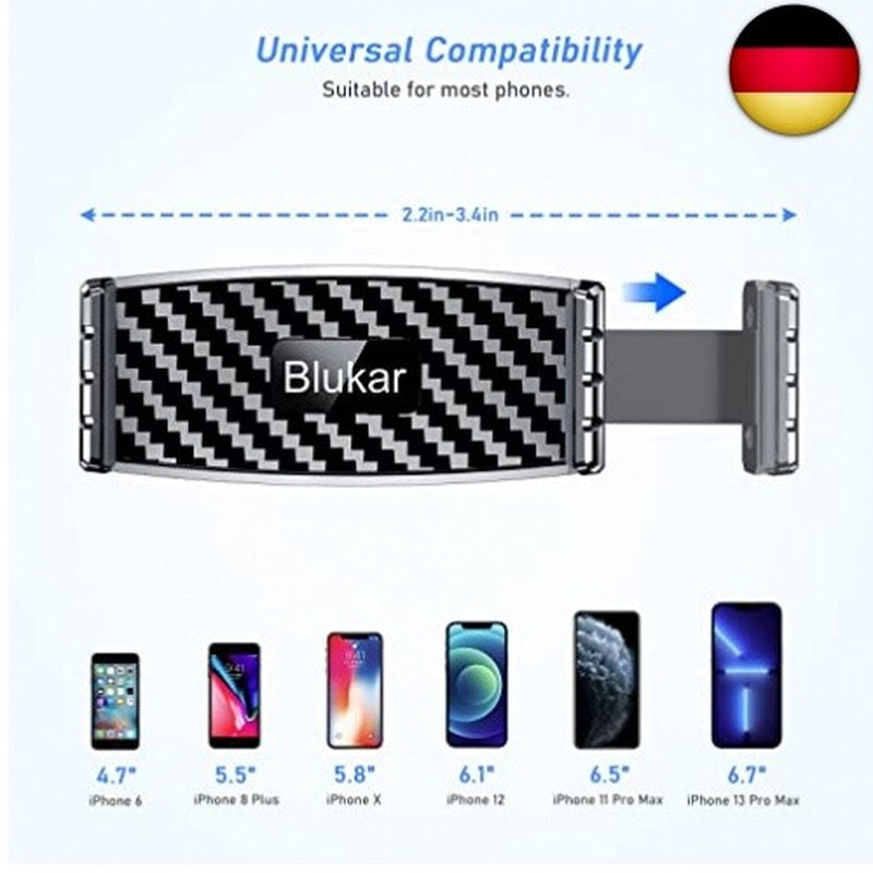 Handyhalterung Auto, Vent Halterung, Universal 360° Drehbare KFZ Lüftung 