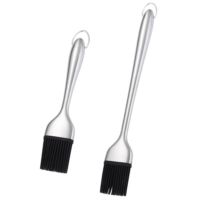 Kitchen Oil Brush Silicone Brush BBQ Grill Oil Sauce Butter Basting Brush Barbecue Cooking Brush Kitchen BBQ Accessories