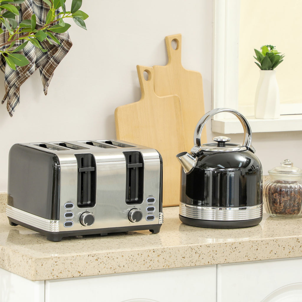Wasserkocher- Und Toaster-Set, 7 Bräunungsstufe
