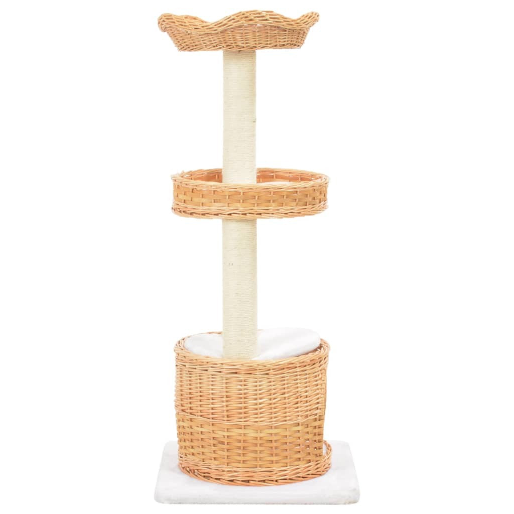Weidenholz Kratzbaum Sisal 94 Cm Katzenbaum Katzenkratzbaum