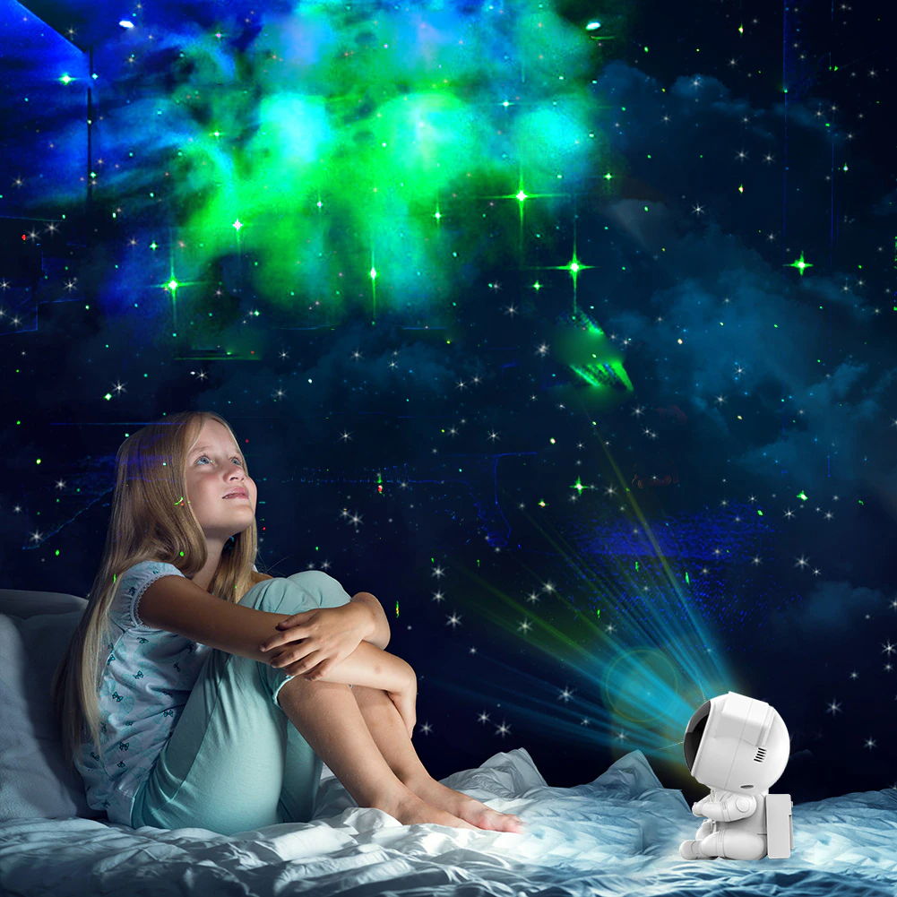 (US-Shipping) Astronaut Projector Galaxy Starry Sky Night Light Ocean Star LED Lamp Remote