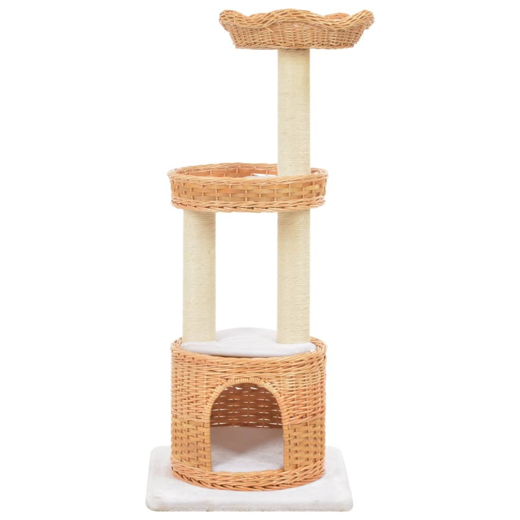 Weidenholz Kratzbaum Sisal 94 Cm Katzenbaum Katzenkratzbaum