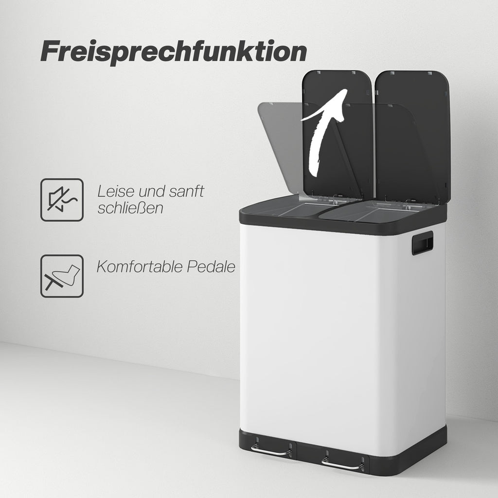 Mülleimer Küche 2 X 30L Mülltrennsyste